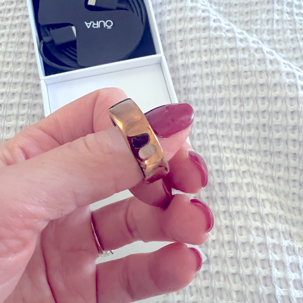 Generation 3 Rose Gold Oura Ring - Size 10